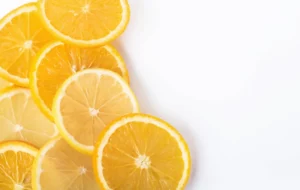 Metanolo nella vitamina C - fette di arancia
