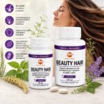 Beauty Hair - Integratore in compresse di estratti vegetali, aminoacidi, vitamine e minerali - Con sostanze utili per il benessere di capelli e unghie - immagine 3