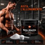Beta Alanina - Integratore in polvere di beta alanina - Sostanza pura senza eccipienti - immagine 2