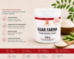Guar Farina - Prodotto alimentare in polvere  (E412) - Senza glutine - Sostanza pura senza eccipienti - immagine 3