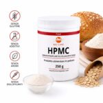HPMC Idrossipropilmetilcellulosa - Prodotto alimentare in polvere (E464) - Senza glutine - Sostanza pura senza eccipienti - immagine 2