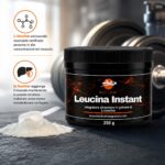 Leucina - Integratore in polvere di L-leucina con lecitina - immagine 2