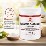 Magnesio Carbonato - Prodotto alimentare in polvere (E504) - Sostanza pura senza eccipienti - Fonte di magnesio - immagine 2