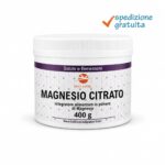 Magnesio Citrato - Integratore in polvere di magnesio utile per la funzione muscolare - Sostanza pura senza eccipienti