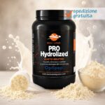 Pro Hydrolized Neutro - Alimento in polvere di proteine idrolizzate del latte (Optipep®) - Sostanza pura con lecitina - Rapidissima assimilazione