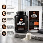 Pro Isolate Neutro - Alimento in polvere di proteine isolate del latte (Lacprodan®) - Sostanza pura con lecitina - Rapida assimilazione - immagine 3
