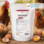 Uovo Intero in Polvere - Prodotto alimentare - Sostanza pura senza eccipienti