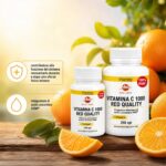 Vitamina C TAB Red Quality (DSM) - Integratore in compresse di vitamina C - Utile per l'azione antiossidante - immagine 3