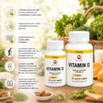Vitamin D3 - Integratore in capsule di vitamina D - Utile per il mantenimento di ossa - immagine 3