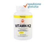 Vitamin K2 Menachinone-7 - Integratore in compresse di vitamina K - Utile per il mantenimento delle ossa