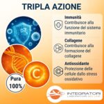 Vitamina C TAB Red Quality (DSM) - Integratore in compresse di vitamina C - Utile per l'azione antiossidante - immagine 4