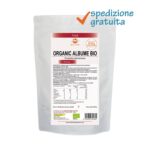 Albume in Polvere BIO - Prodotto alimentare - Origine biologica - Sostanza pura senza eccipienti
