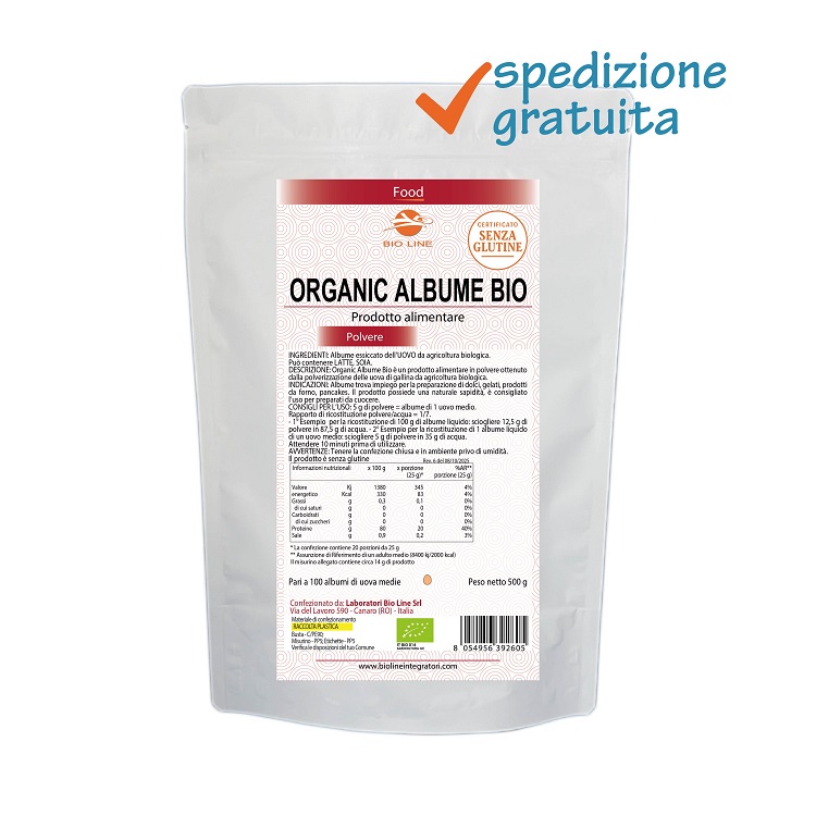 albume bio 500 g sg