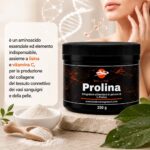 Prolina - Integratore in polvere di L-prolina - Sostanza pura senza eccipienti - immagine 2