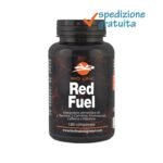 Red Fuel - Integratore in compresse di aminoacidi, caffeina, estratti vegetali e vitamine - Con sostanze utili alla riduzione di stanchezza e sostanze utili al metabolismo dei grassi