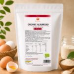 Albume in Polvere BIO - Prodotto alimentare - Origine biologica - Sostanza pura senza eccipienti
