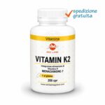 Vitamin K2 Menachinone-7 - Integratore in compresse di vitamina K - Utile per il mantenimento delle ossa