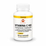 Vitamina C Kid - Integratore in compresse masticabili di vitamina C - Utile per l'azione antiossidante