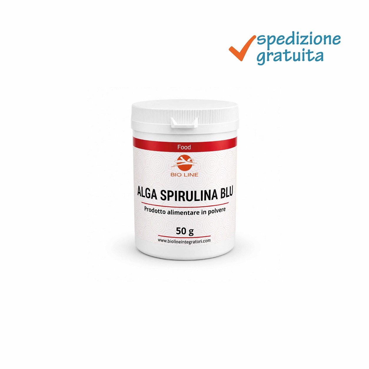 Alga spirulina blu_50g_sg Alga Spirulina Blu- Prodotto alimentare in polvere - immagine 1