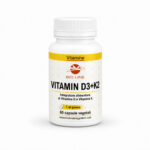 Vitamin D3+K2 - Integratore in capsule di vitamina D e vitamina K - Utile per il mantenimento delle ossa - immagine 2