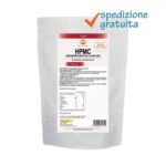 HPMC Idrossipropilmetilcellulosa - Prodotto alimentare in polvere (E464) - Senza glutine - Sostanza pura senza eccipienti