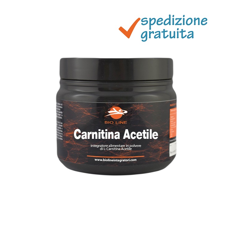 carnitina acetile 250 g sg Carnitina Acetile - Integratore in polvere di acetil L-carnitina - Sostanza pura senza eccipienti - immagine 1