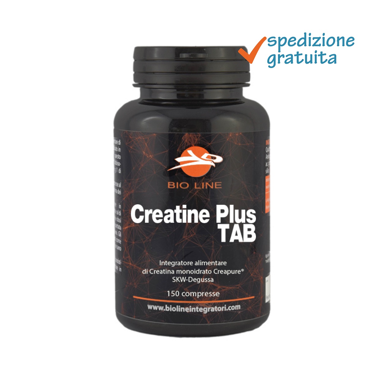 creat plus tab_sg Creatine Plus - Integratore in compresse di creatina Creapure® - immagine 1