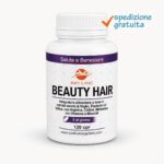 Beauty Hair - Integratore in compresse di estratti vegetali, aminoacidi, vitamine e minerali - Con sostanze utili per il benessere di capelli e unghie