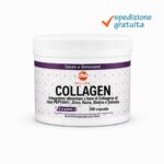 Collagen - Integratore di Collagene di tipo I PEPTAN®, Zinco, Rame, Biotina e Selenio