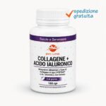 Collagene + Acido Ialuronico - Integratore di Collagene di tipo I PEPTAN® e Ac. Ialuronico Con Selenio